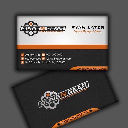 I need a tactical business card!!! Design by alaa_designs