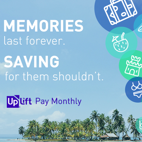 Design a catchy ad for JetBlue + UpLift Pay Monthly Banner ad contest