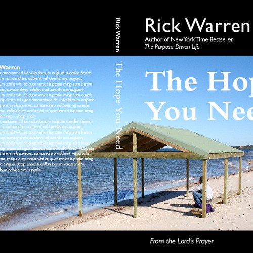 Design Rick Warren's New Book Cover Design réalisé par ciebera