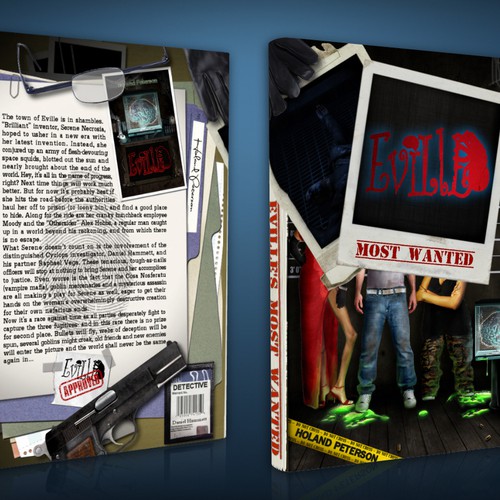 Holand Peterson, Author needs a new book or magazine cover Design by Toxic D