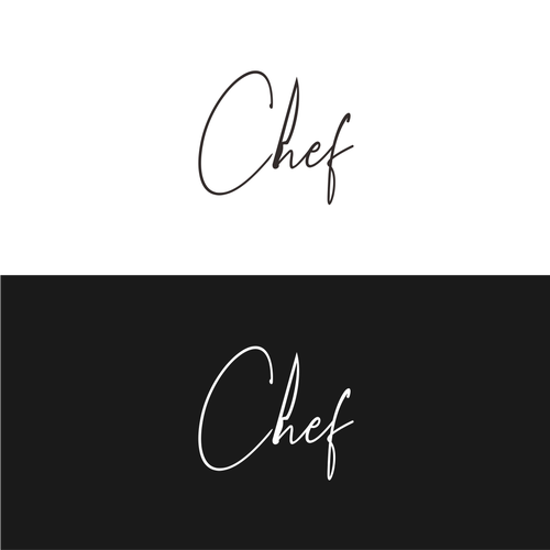 "CHEF": Food & Cooking Social Media Logo Design by Eulen™