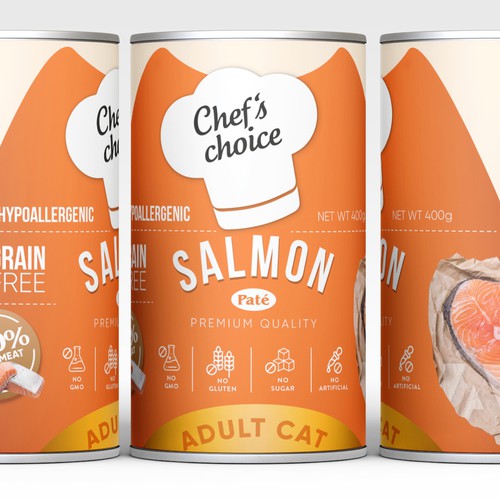 Design a super premium pet food packaging! Design by GREYYCLOUD