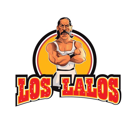 Argentinian Mexican gang boss retires to start a food gang -- needs fun cartoon logo! Design by micilijana