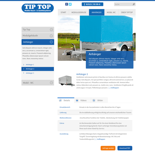 Proposta di design per un contest della categoria Design di sito web realizzata da malzi.