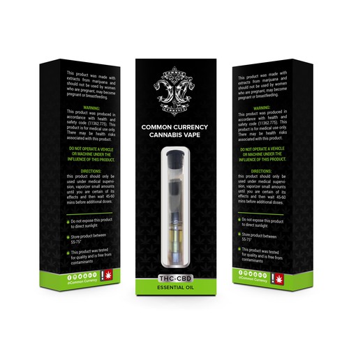 Cannabis Vape Packaging | Product packaging contest