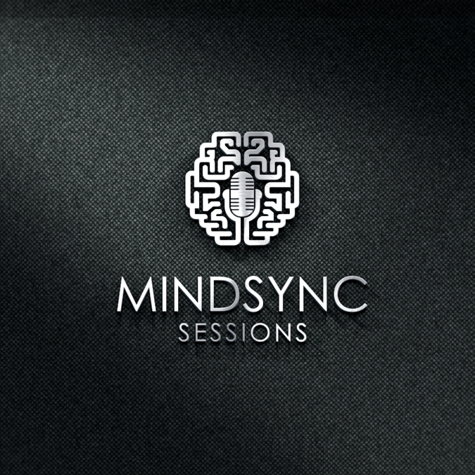 Create a podcast logo for MindSync Sessions | Logo & social media pack ...