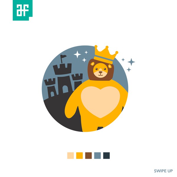 Concept for "Tiny Headed Kingdom"