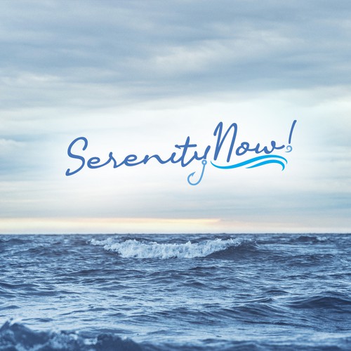 Boat Name Logo    ( Serenity Now! ) Design by BigLike