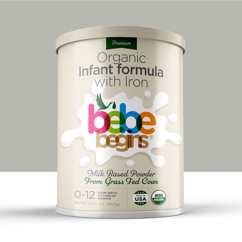 New Baby Formula Package Design Product packaging contest