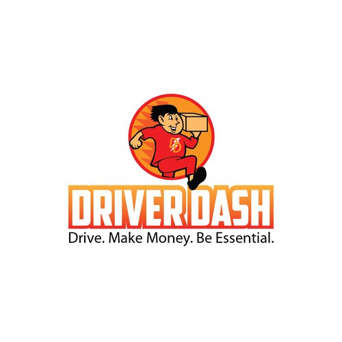 Logo for Driver Dash! Design by the bugz