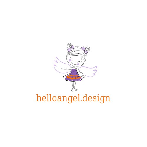 Design fun branding pack for little girl's dress brand (logo, biz card, clothing tag, shopping bag) Design von nemax