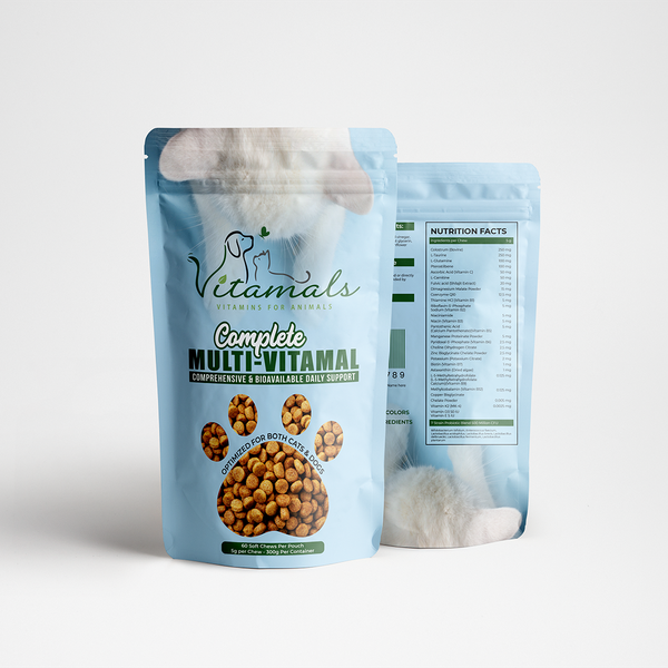 Modern & Elegant Pet Supplement Pouch Design