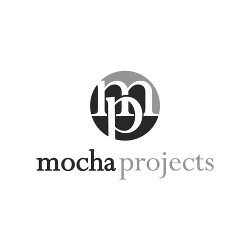 Create the next logo for mocha projects (could use initials MP) Design by Lazars