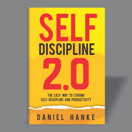 Book cover for a book about SELF-DISCIPLINE Design by Songv™