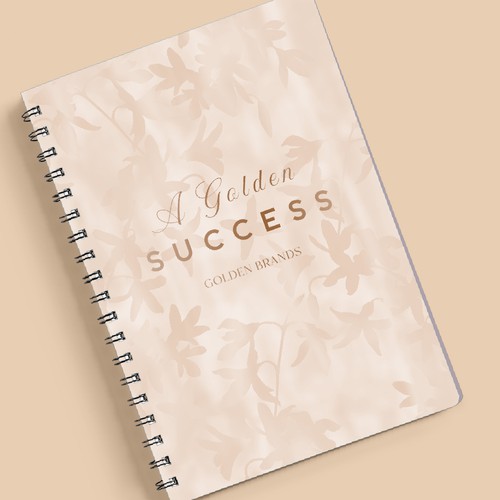 Inspirational Notebook Design for Networking Events for Business Owners Design by ivala
