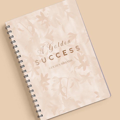 Inspirational Notebook Design for Networking Events for Business Owners Design von ivala