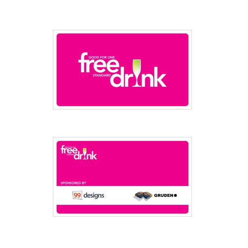 Design the Drink Cards for leading Web Conference! Diseño de abichuela