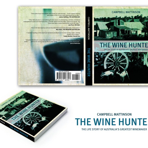 Book Cover -- The Wine Hunter Réalisé par BJ.NG
