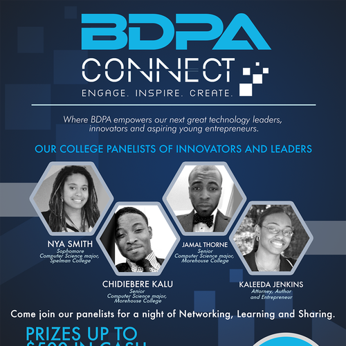 Bdpa Connect College And High School Flyer Concurso Cartao Postal Flyer Ou Impresso 99designs