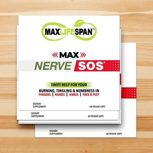 Looking for Modern, Simplistic Product Label for Pain Relief Design by Munez Studio