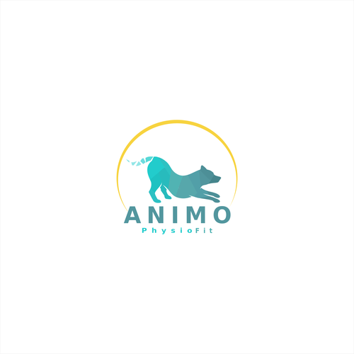 Create a trendy logo for a physiotherapy practice for dogs (and small animals) Design by sukadarma