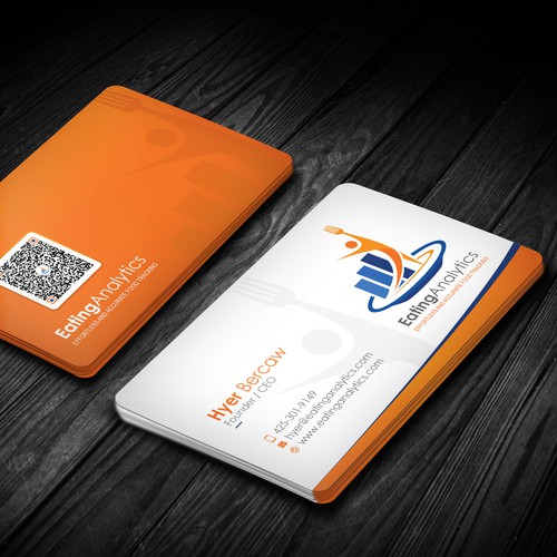 Smart looking business card Design by (VEER)