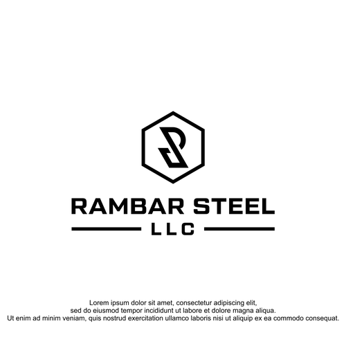 Minimalist Steel Framing Construction Design by ᶜˢ░ₒᵤᵣₐGraphic