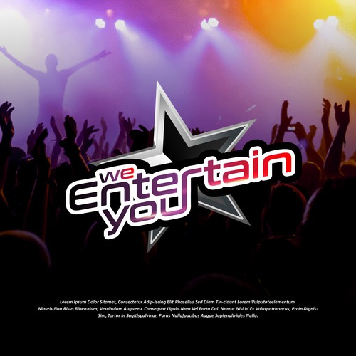We entertain you - Logo for Tour Organizer for Music & big Scale Events Design by Kheyra_Aulia