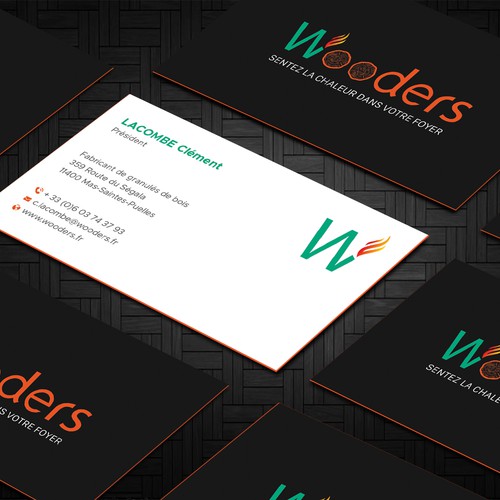 Proposition sur un concours de Carte de visite, réalisée par Taaiebah