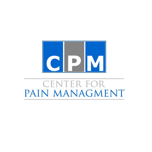 Center for Pain Management logo design デザイン by firewind