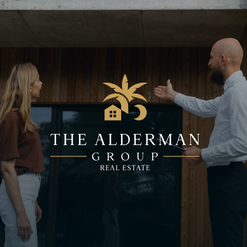 "Seeking a Timeless, Standout Logo for The Alderman Group Real Estate Brand" winning Logo & brand identity pack
