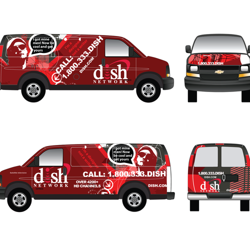 Diseño de V&S 002 ~ REDESIGN THE DISH NETWORK INSTALLATION FLEET de caciocode