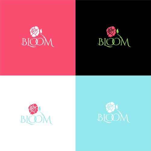 Flower bloom visual logo to appeal to mature women Design by oopz