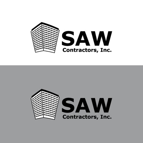 SAW Contractors Inc. needs a new logo Réalisé par Nikirg