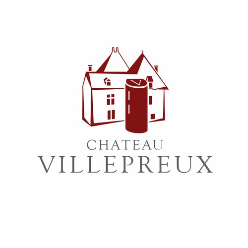 Modern new logo for French chateau and vineyard Design réalisé par Karen Faria