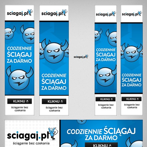 New banner ad wanted for sciagaj Diseño de DataFox