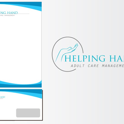 logo for Helping Hand Adult Care Management Design by pavkegalaksija