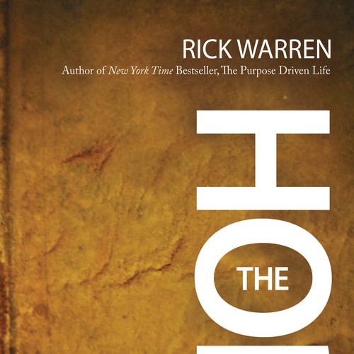 Design Rick Warren's New Book Cover Diseño de stemlund