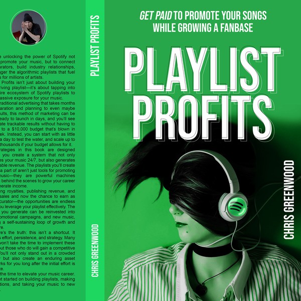 Playlist Profit Book  Cover Design