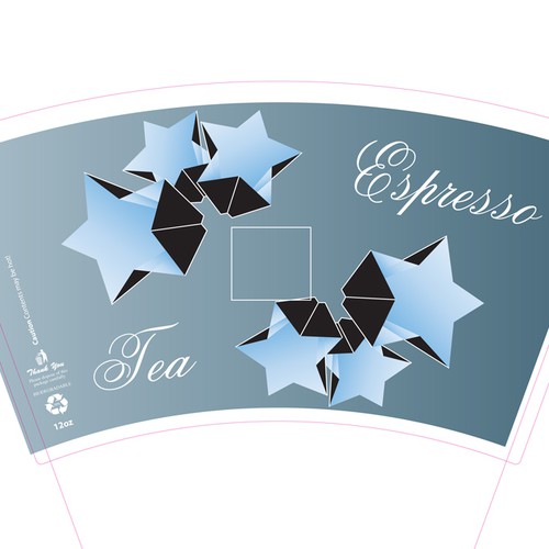 Design di Looking for COOL paper cup design - Simple and creative 1st place $100      2nd place $50       3rd place $25 di Kins