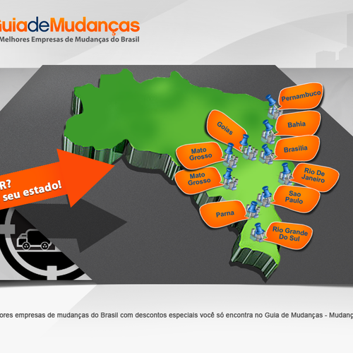 Gewinner des Wettbewerbs „Website REDESIGN  for GuiadeMudanças!!!“ in der Kategorie Webseiten-Design von BoraBora