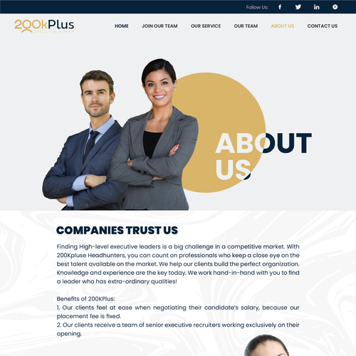 I need a professional looking website Design réalisé par CUPEDIUM