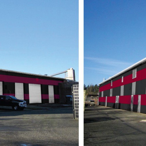 Design a color scheme for our commercial building! Design by Gabriela Gaug