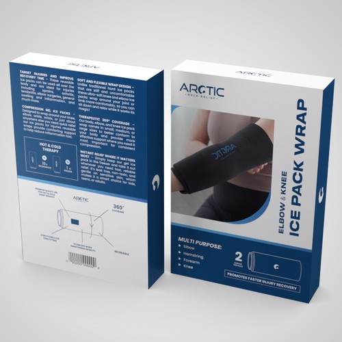 Package Design for Cold Compression Ice Sleeve Design by Pice Wilf