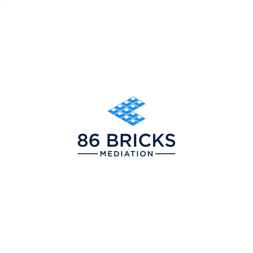 Lego-style bricks logo for Mediation and Coaching Business Design réalisé par GregElmo