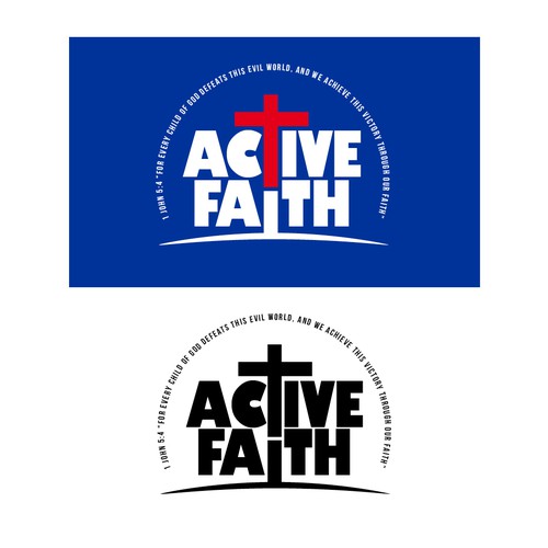 JESUS!  Strong Logo for Youth representing their FAITH Design by CrankyBear