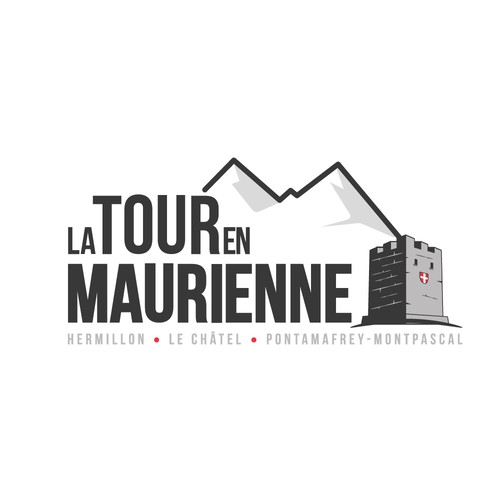 Design vincitore del contest "Imaginer le nouveau logo de LA TOUR EN MAURIENNE"