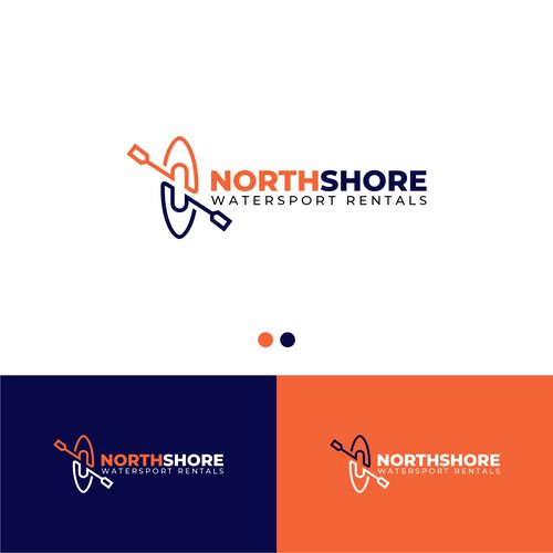 Kayak and Paddleboard Logo Contest Design by NigmaStudio