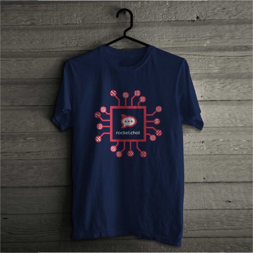 New T-Shirt for Rocket.Chat, The Ultimate Communication Platform! Design por outinside.