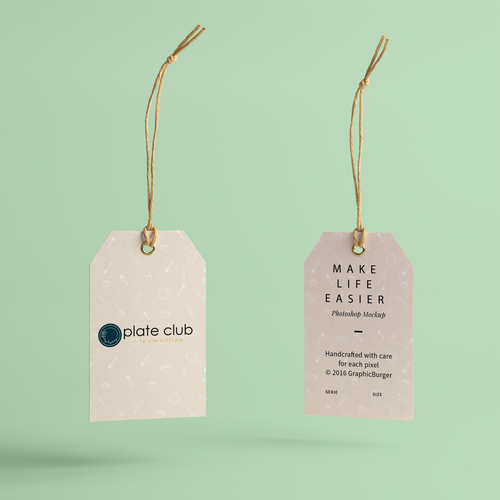 "I created the first paper plate subscription company logo!" - Your next claim to fame Design by Lucy Villalvazo